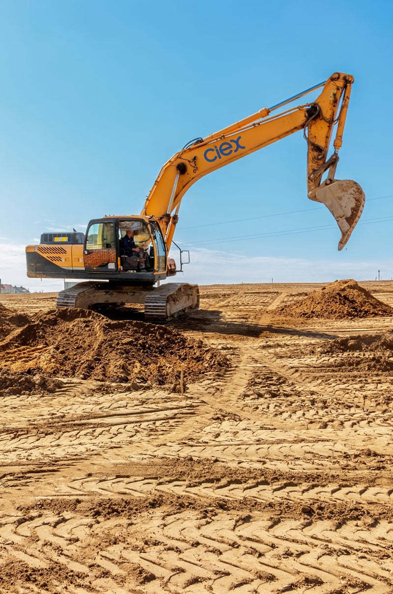 Excavating contractors at work | CiEX